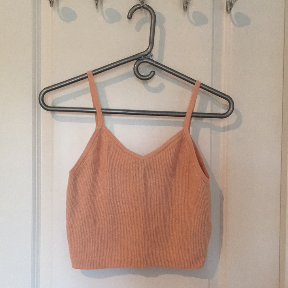 Knit crop top